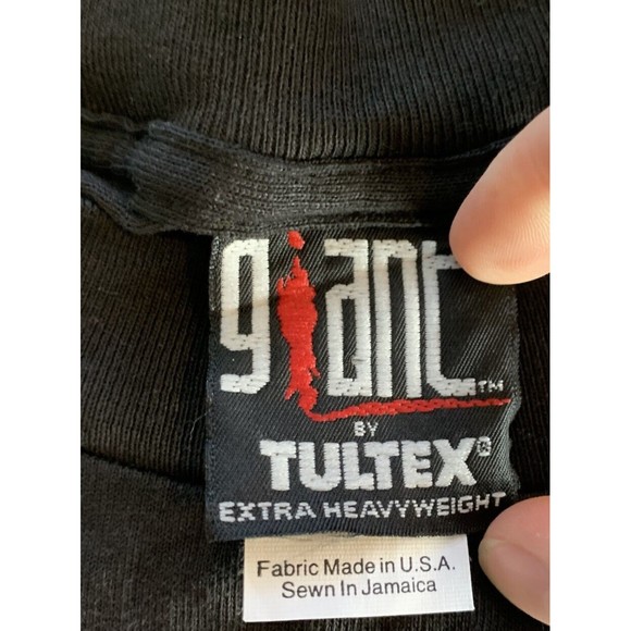 Vintage 1993 Aerosmith Aero Force One T-Shirt Concert Tour Black Band Si… - Picture 6 of 8